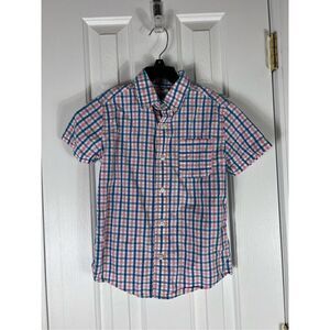 Crewcuts Boys Plaid Shirt Size 8
